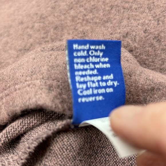 Sz Med Dark Mauve Apt. 9 Long Sleeve Dress NWT - Picture 8 of 8